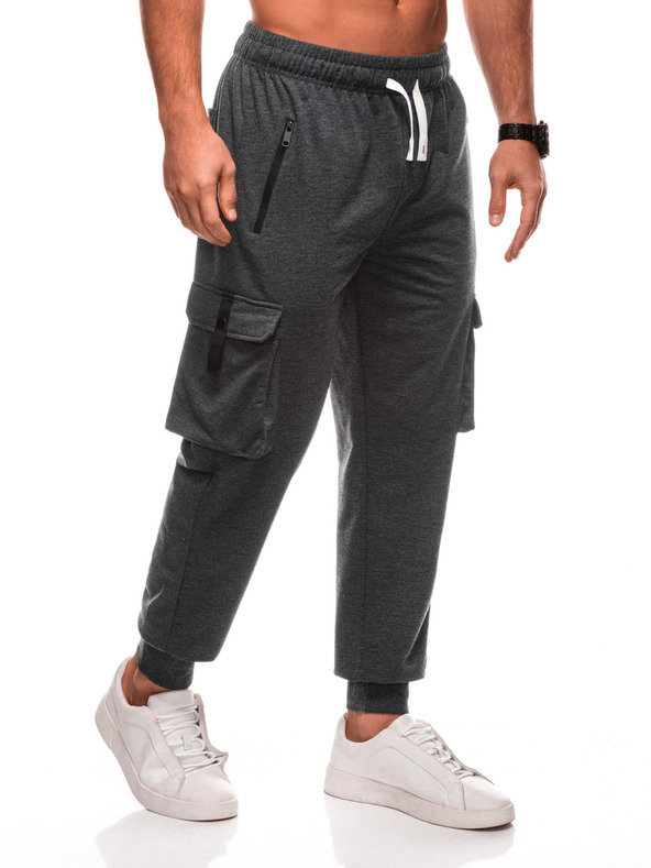 Edoti EDOTI Herren-Sweatpants, grau