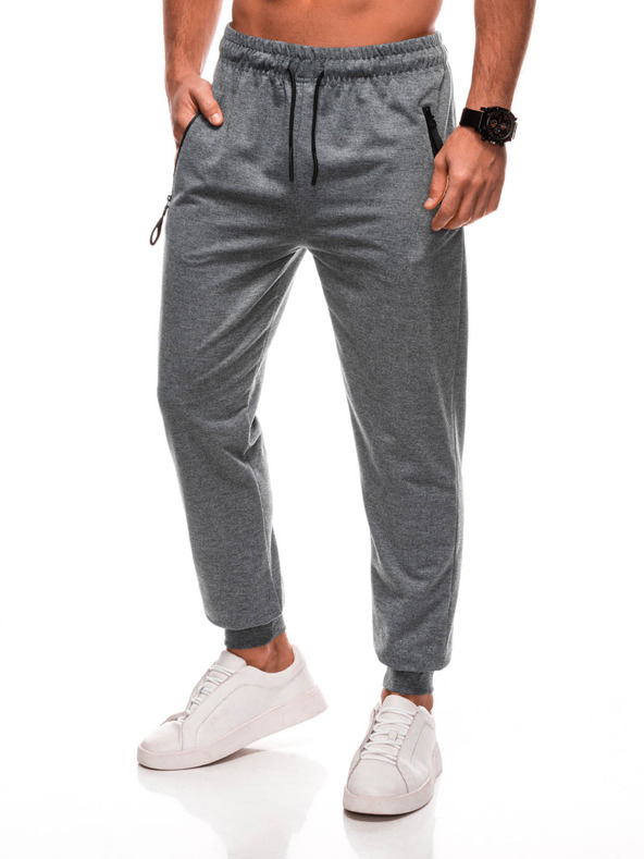 Edoti EDOTI Herren-Sweatpants, grau