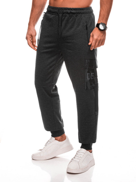 Edoti EDOTI Herren-Sweatpants, graphit