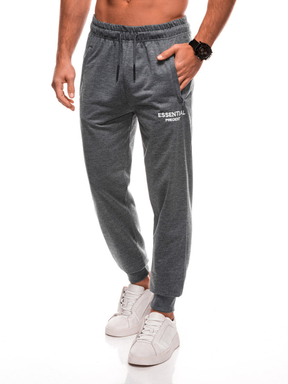 Edoti EDOTI Herren-Sweatpants, grau