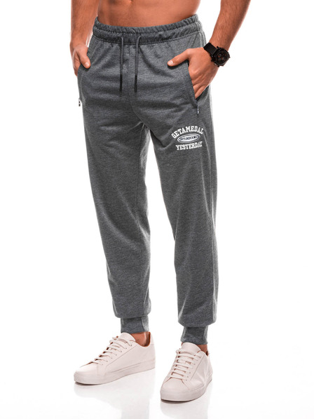 Edoti EDOTI Herren-Sweatpants, grau