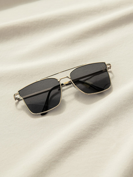 Edoti EDOTI Damen-Sonnenbrille, Schwarz/Gold