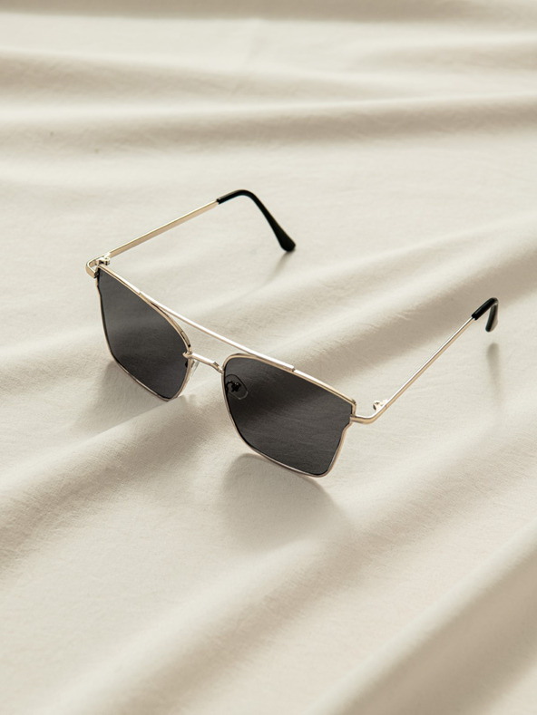 Edoti EDOTI Damen-Sonnenbrille, Schwarz/Gold