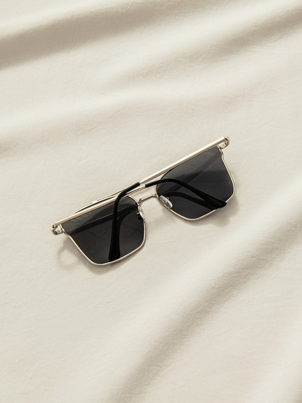 Edoti EDOTI Damen-Sonnenbrille, Schwarz/Gold