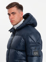 Ombre Clothing Warme Herrenjacke mit gerippten Abschlüssen Ombre Clothing