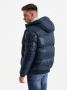 Ombre Clothing Warme Herrenjacke mit gerippten Abschlüssen Ombre Clothing