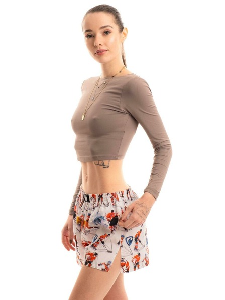 Represent Damen BELLA Shorts WE ARE THE CHAMPIONS Repräsentieren