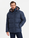 Ombre Clothing Karierte gefütterte Jacke für Herren Ombre Clothing