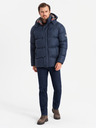Ombre Clothing Karierte gefütterte Jacke für Herren Ombre Clothing