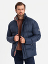 Ombre Clothing Karierte gefütterte Jacke für Herren Ombre Clothing