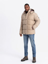 Ombre Clothing Karierte gefütterte Jacke für Herren Ombre Clothing