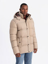 Ombre Clothing Karierte gefütterte Jacke für Herren Ombre Clothing