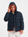 Ombre Clothing Ombre Clothing sportliche warme Herrenjacke mit doppelter Kapuze