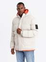 Ombre Clothing Ombre Clothing sportliche warme Herrenjacke mit doppelter Kapuze