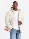 Ombre Clothing Ombre Clothing sportliche warme Herrenjacke mit doppelter Kapuze