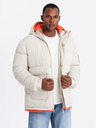 Ombre Clothing Ombre Clothing sportliche warme Herrenjacke mit doppelter Kapuze
