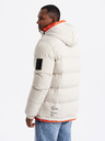 Ombre Clothing Ombre Clothing sportliche warme Herrenjacke mit doppelter Kapuze