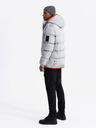 Ombre Clothing Ombre Clothing sportliche warme Herrenjacke mit doppelter Kapuze