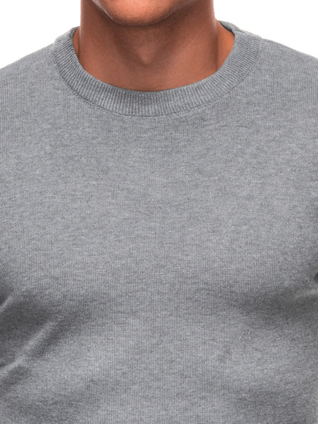 Edoti Herren Pullover Grau EDOTI
