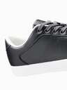 Ombre Clothing Klassische Herren Turnschuhe mit hoher Sohle Ombre Clothing