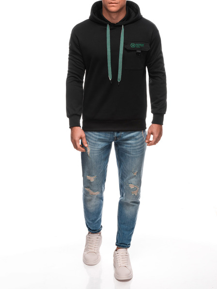 Edoti Herren-Kapuzenpullover Edoti