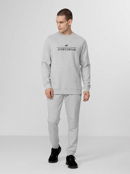 4F Herren-Sweatshirt aus Baumwolle 4F
