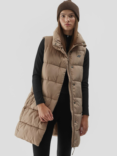 4F Damen Verlängerte Weste