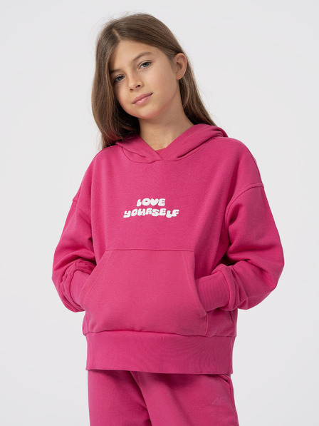 4F Mädchen Baumwoll-Sweatshirt
