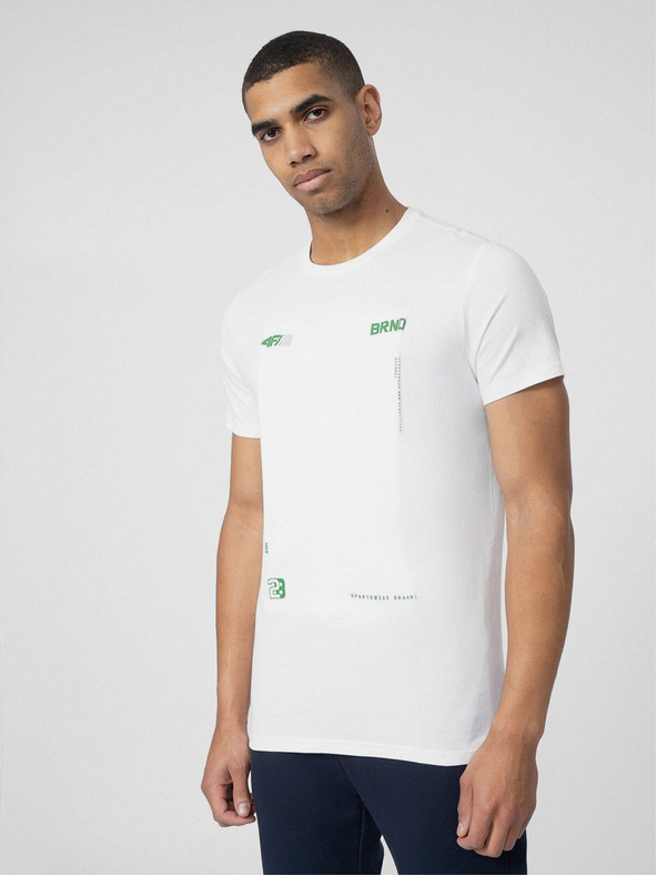 4F Herren Baumwoll-T-Shirt 4F