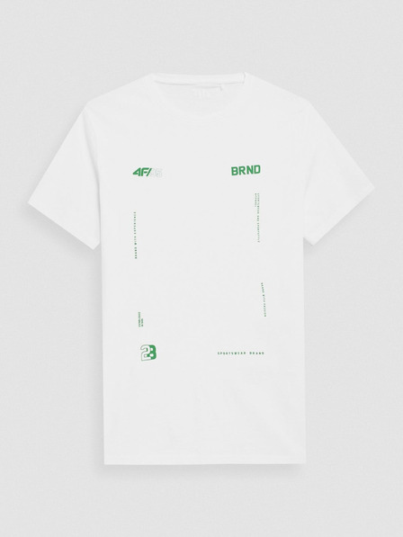 4F Herren Baumwoll-T-Shirt 4F