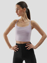4F Recycling-Yoga-Crop-Top für Frauen 4F