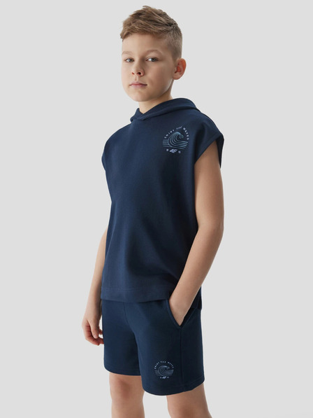 4F Ärmelloses Sweatshirt mit Kapuze für Jungen 4F