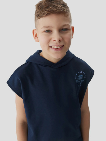 4F Ärmelloses Sweatshirt mit Kapuze für Jungen 4F