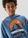 4F 4F Sweatshirt mit Kapuze für Jungen - Blau