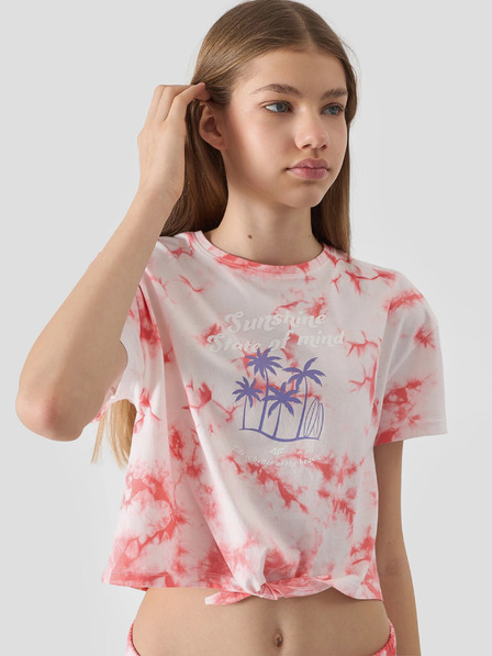 4F Bedrucktes T-Shirt für Mädchen 4F