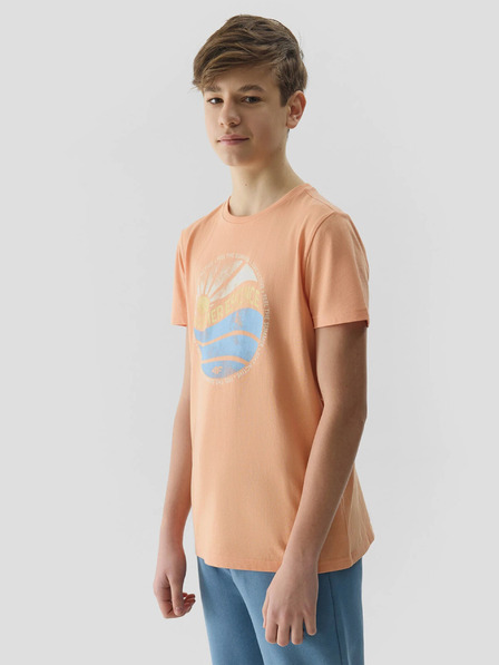 4F Jungen-T-Shirt mit 4F-Aufdruck