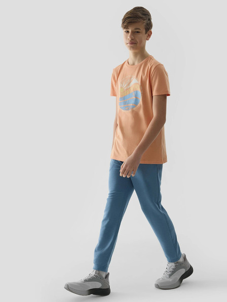 4F Jungen-T-Shirt mit 4F-Aufdruck