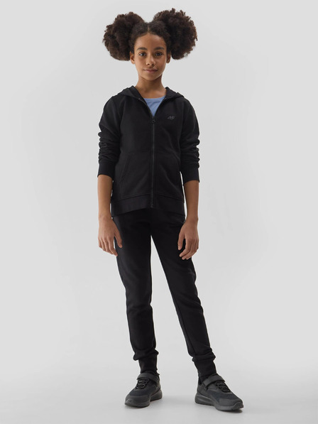 4F Mädchen-Kapuzen-Sweatjacke 4F