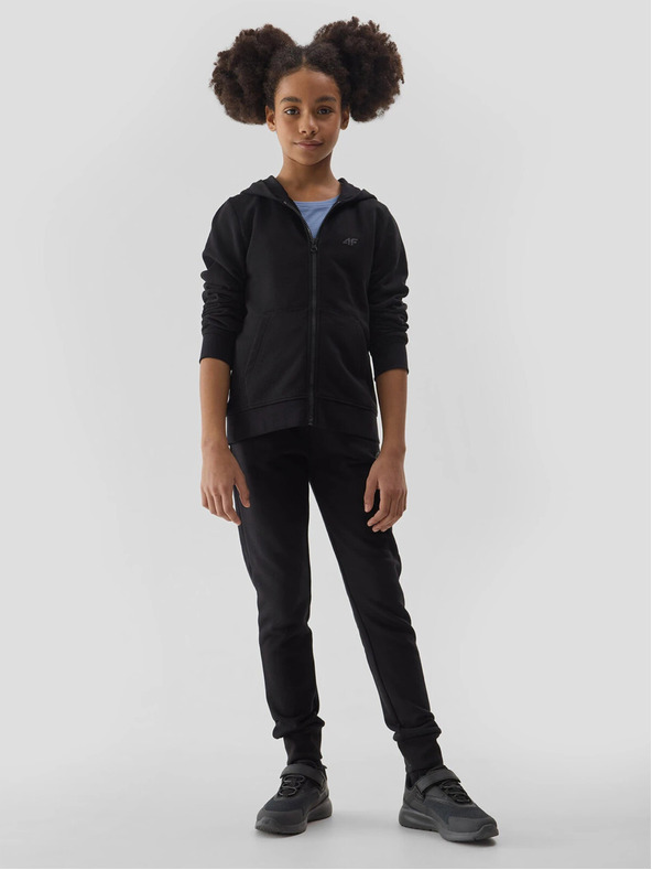 4F Mädchen-Kapuzen-Sweatjacke 4F