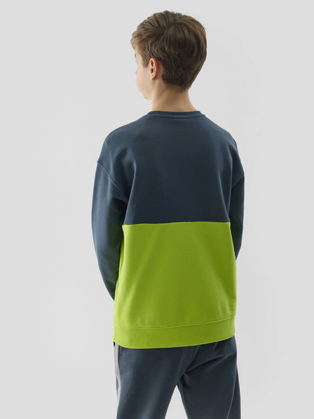 4F Jungen-Sweatshirt ohne Verschluss und ohne Kapuze 4F
