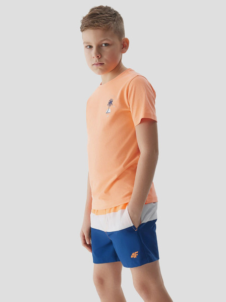 4F Jungen-T-Shirt mit 4F-Aufdruck