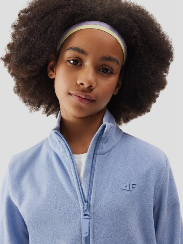 4F Mädchen-Fleece mit Stehkragen regular 4F