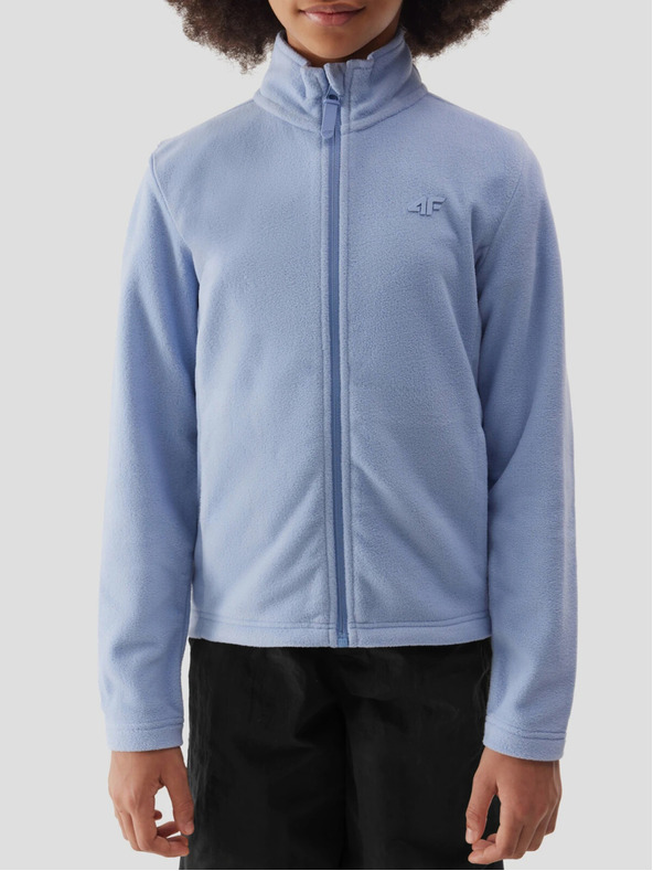 4F Mädchen-Fleece mit Stehkragen regular 4F