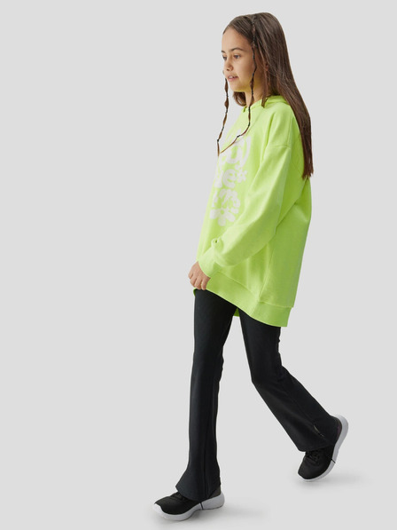 4F 4F Mädchen-Kapuzen-Sweatshirt mit Kapuze