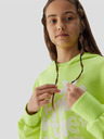4F 4F Mädchen-Kapuzen-Sweatshirt mit Kapuze