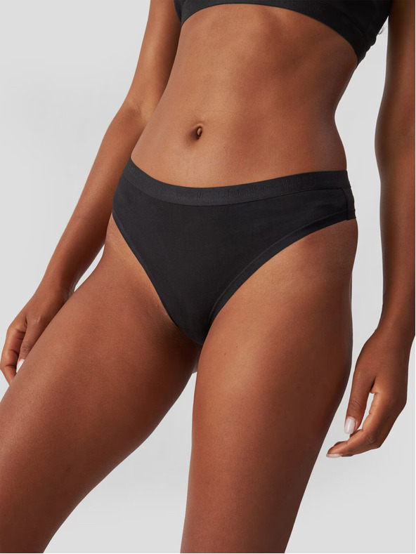 4F Damen-Tanga 2er-Pack 4F
