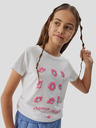 4F Mädchen-T-Shirt aus Bio-Baumwolle 4F