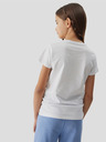 4F Mädchen-T-Shirt aus Bio-Baumwolle 4F