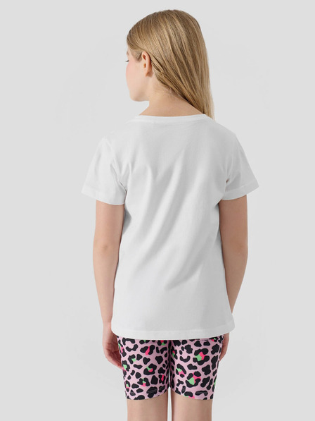 4F Bedrucktes T-Shirt für Mädchen 4F
