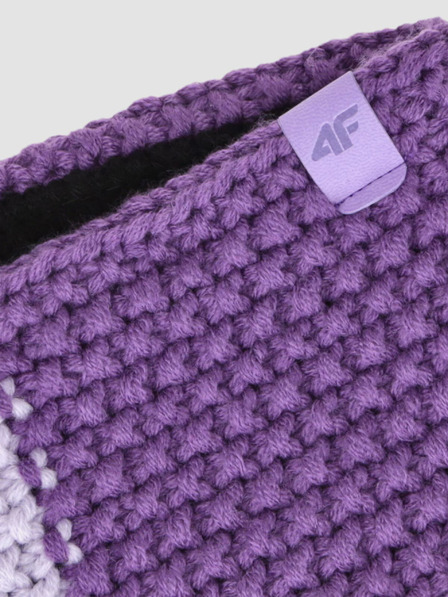 4F Unisex-Stirnband mit Wolle 4F